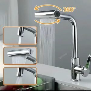 SINK MIXER ABSHAR-CHROME (IMP)