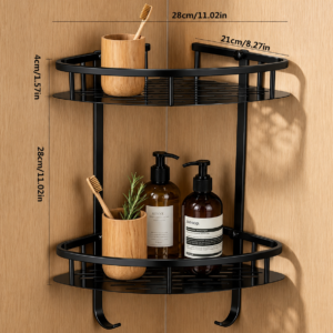 steel-corner-double-shelf-black-premium-stainless-steel