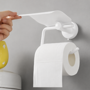 TISSUE PAPER HOLDER WHITE