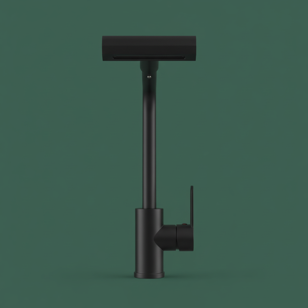 SINK MIXER ABSHAR-BLACK (IMP)