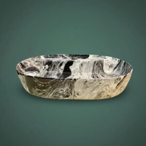 ART BOWL TEXTURED BLACK