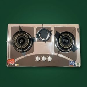 3 Burner Stainless Steel Gas Stove