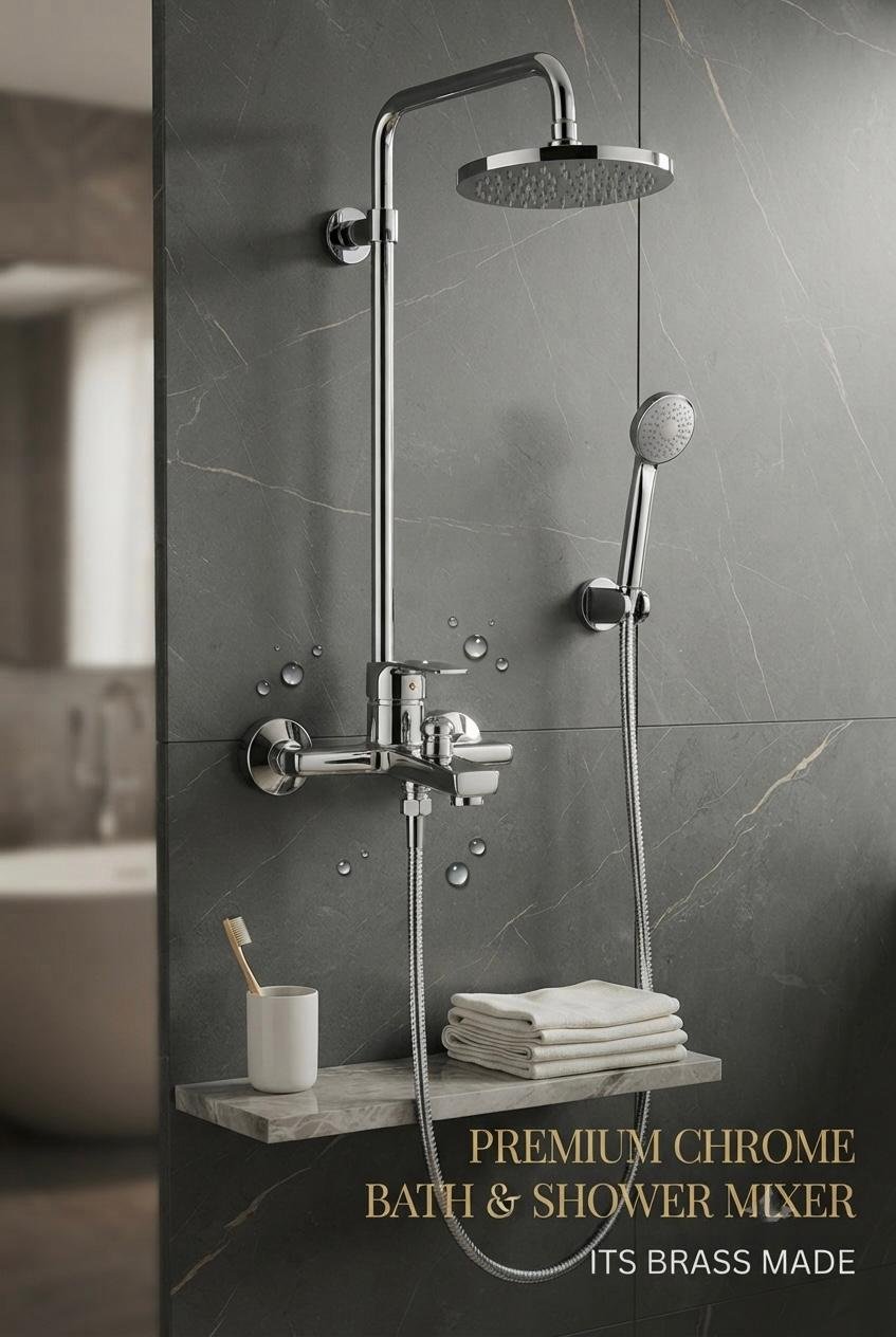 Master Shower Set Chrome
