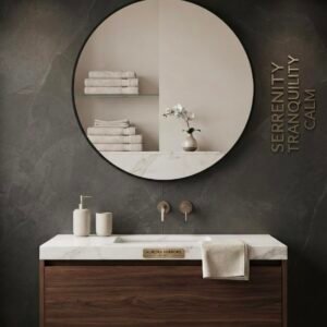 SIMPLE WALL MIRROR 30X30 INCH